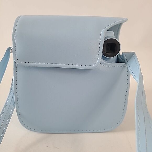 Fujifilm Instax Mini 7S Instant Camera Light Blue with Case, Film